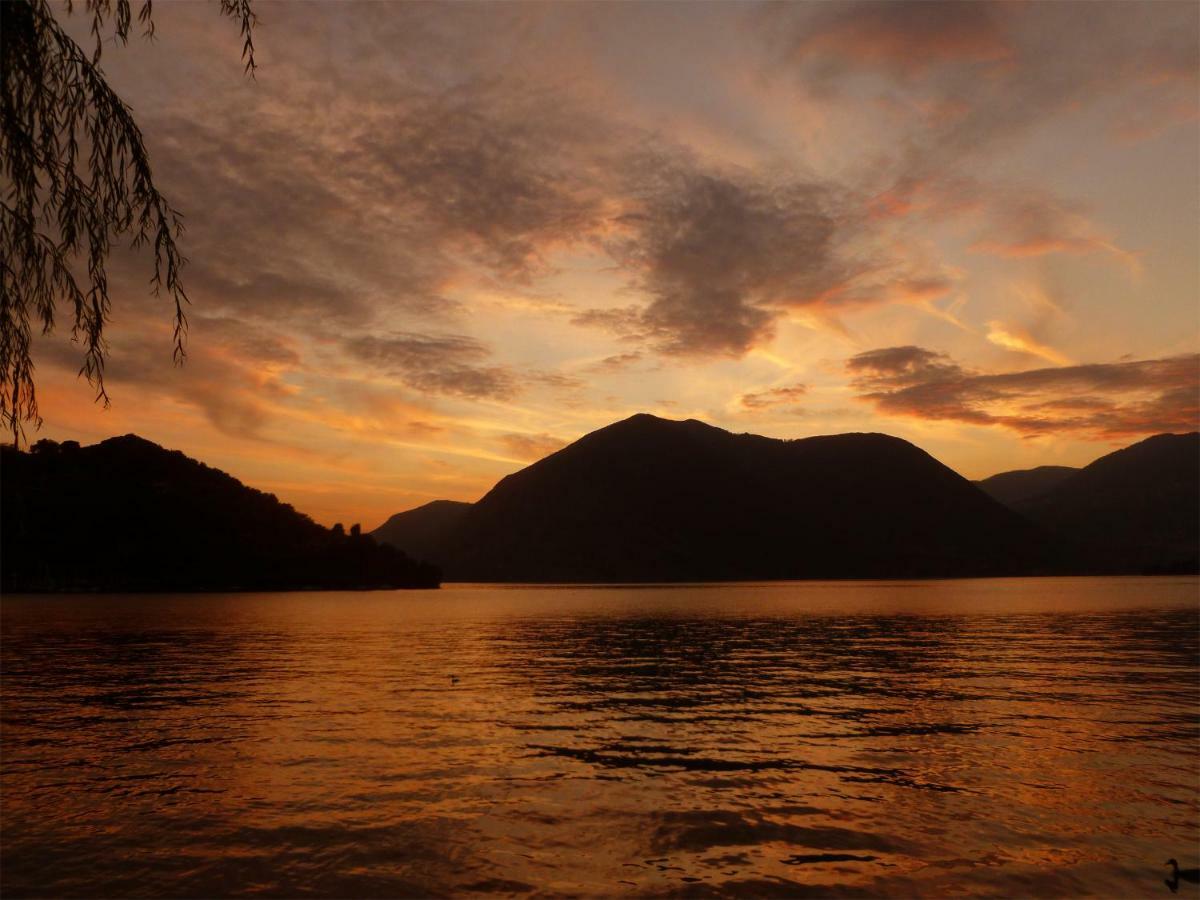 La Casa Sul Lago D'Iseo Sulzano Bagian luar foto