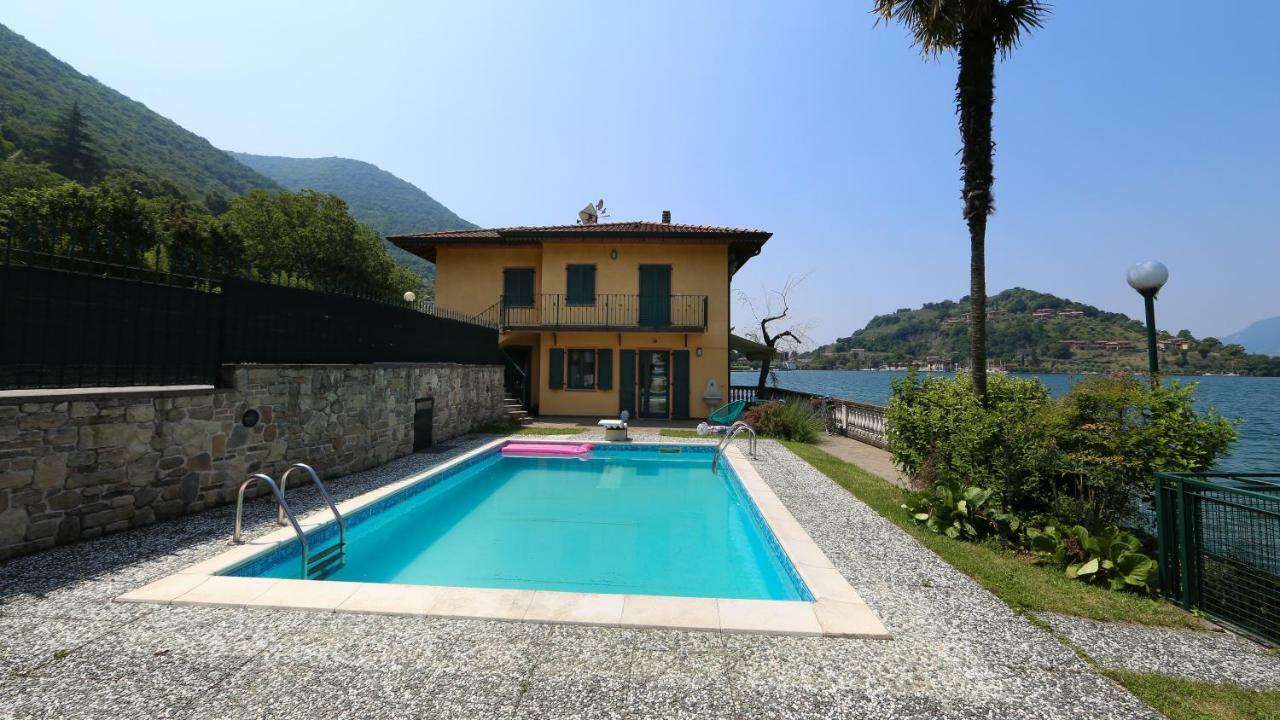 La Casa Sul Lago D'Iseo Sulzano Bagian luar foto