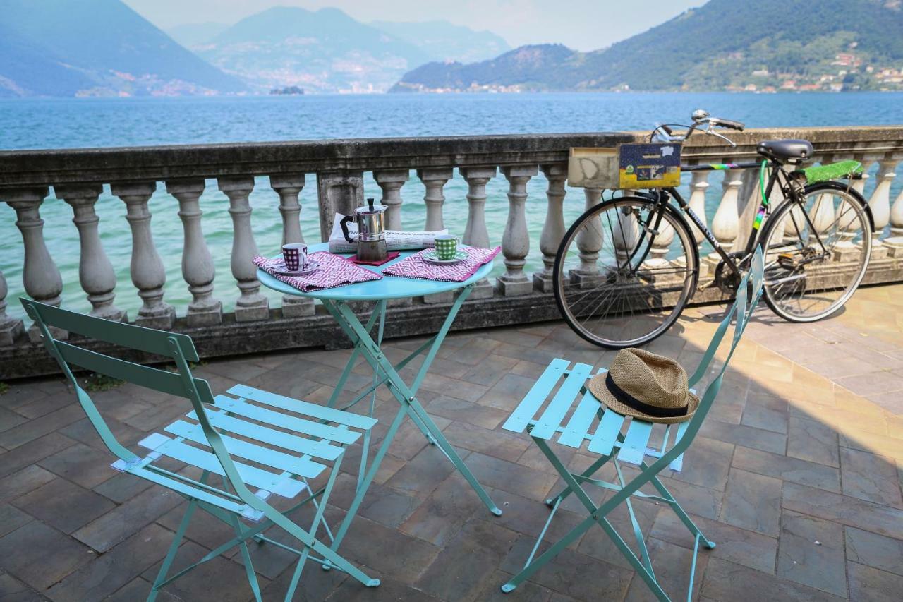 La Casa Sul Lago D'Iseo Sulzano Bagian luar foto