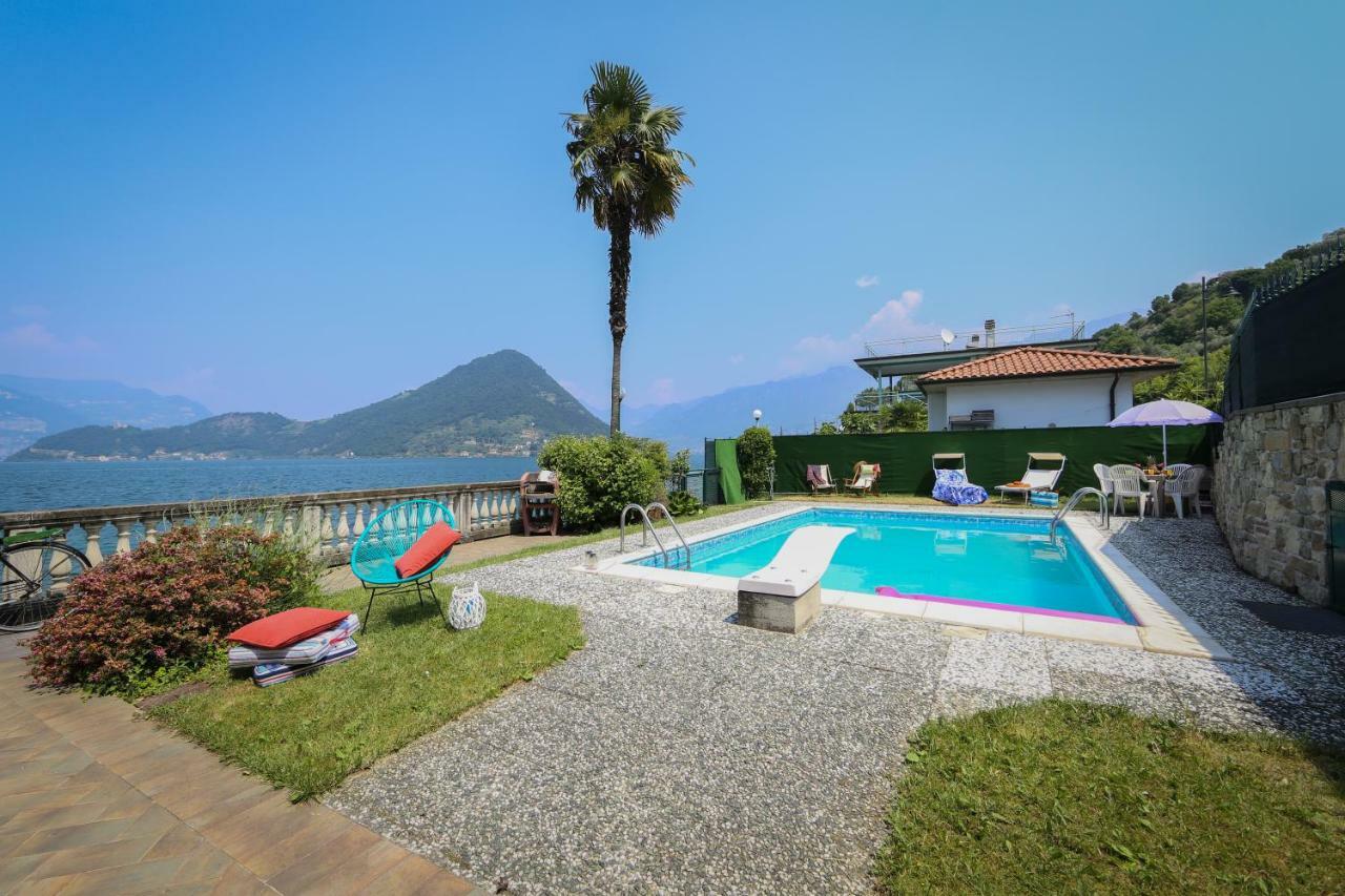 La Casa Sul Lago D'Iseo Sulzano Bagian luar foto